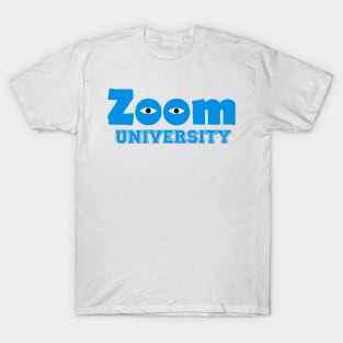 Zoom University Zoomers Home Education Monsters T-Shirt